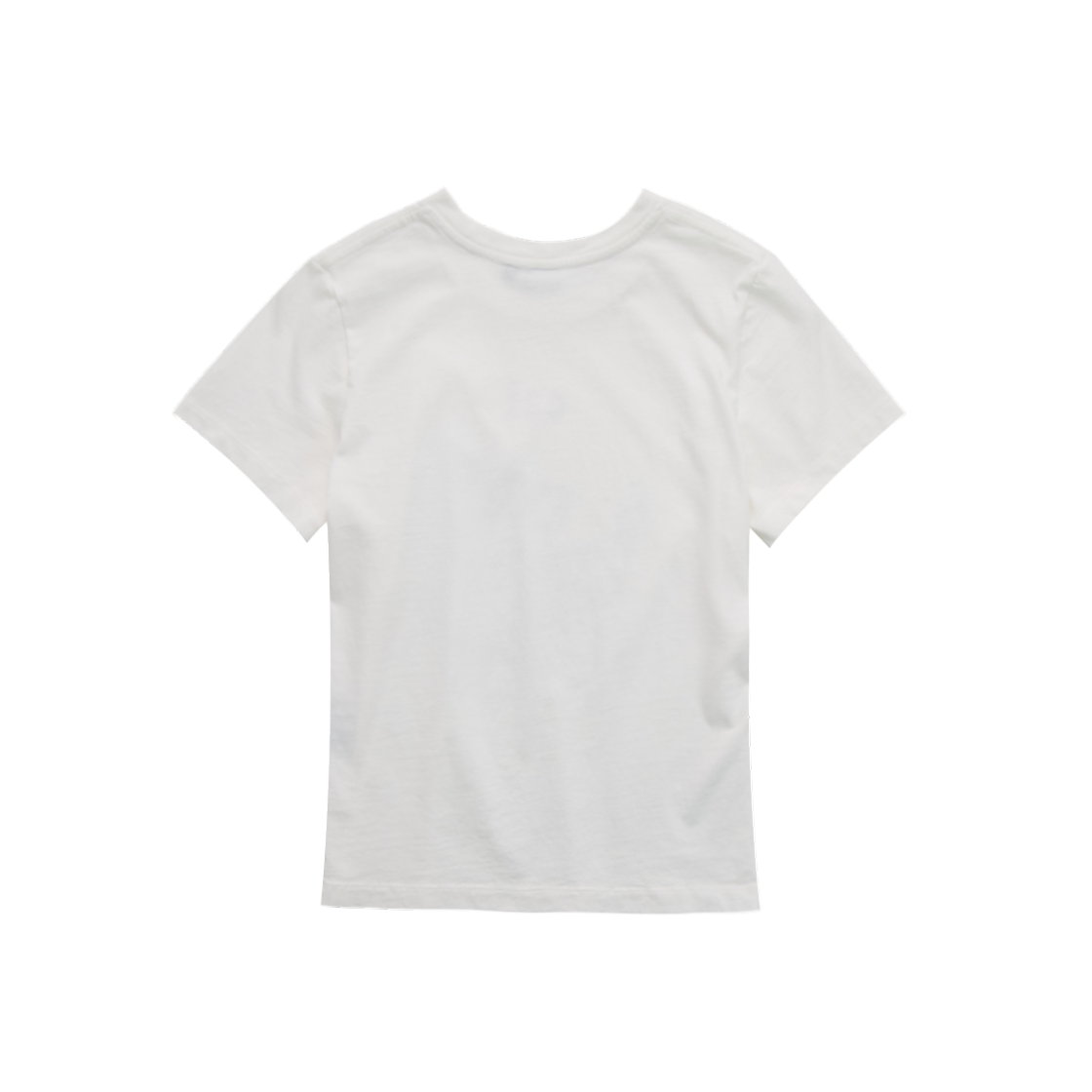 (W) 폴리테루 행크 두들 캣 1/2 티 화이트((W) Polyteru HANK Doodle Cat 1/2 Tee White) - 2