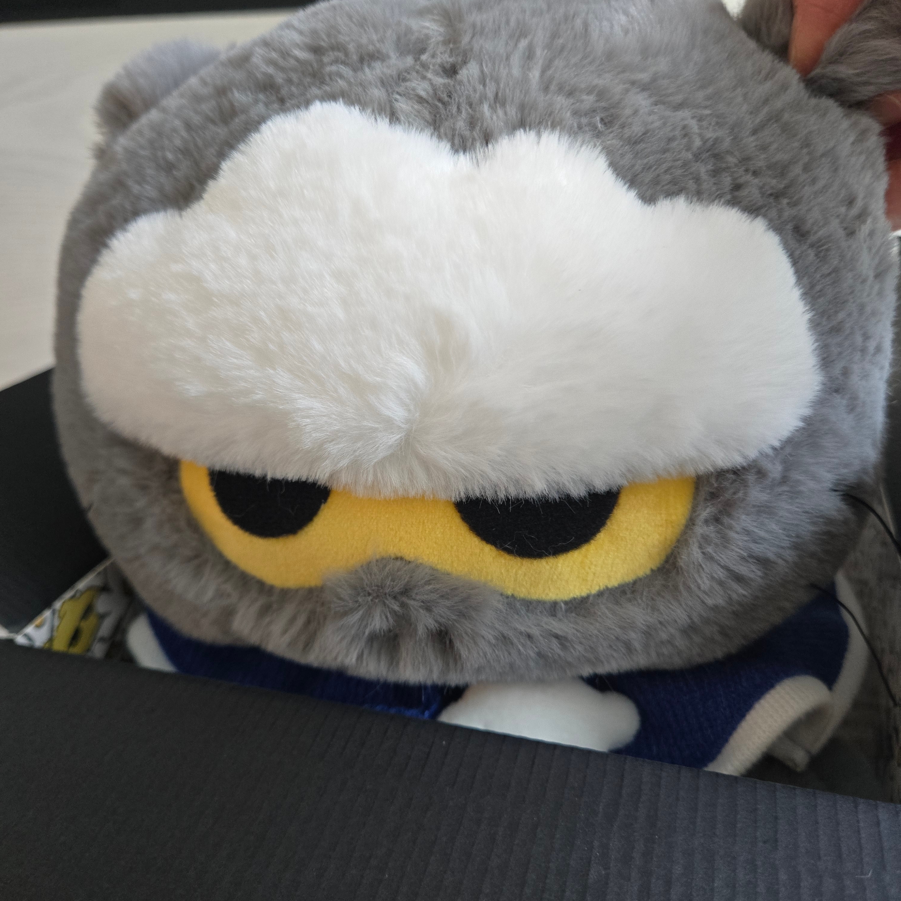 Zo&Friends Zoa Medium Plush Grey, Zo&Friends Zoa Plush Keyring Grey 착용 스타일 - 2