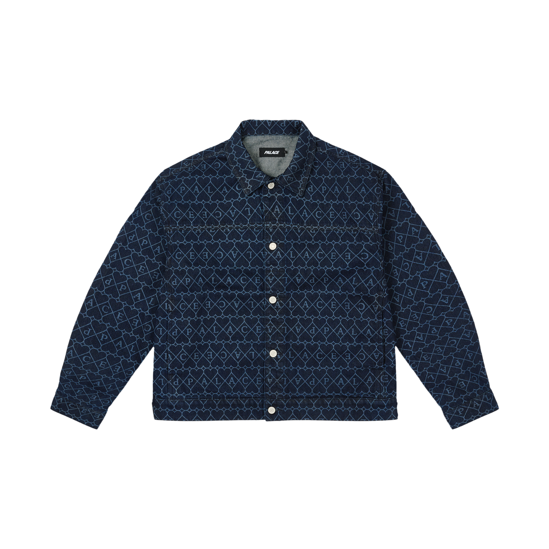 팔라스 하트 데님 자켓 인디고 - 25FW(Palace Heart Denim Jacket Indigo - 25FW) - 1