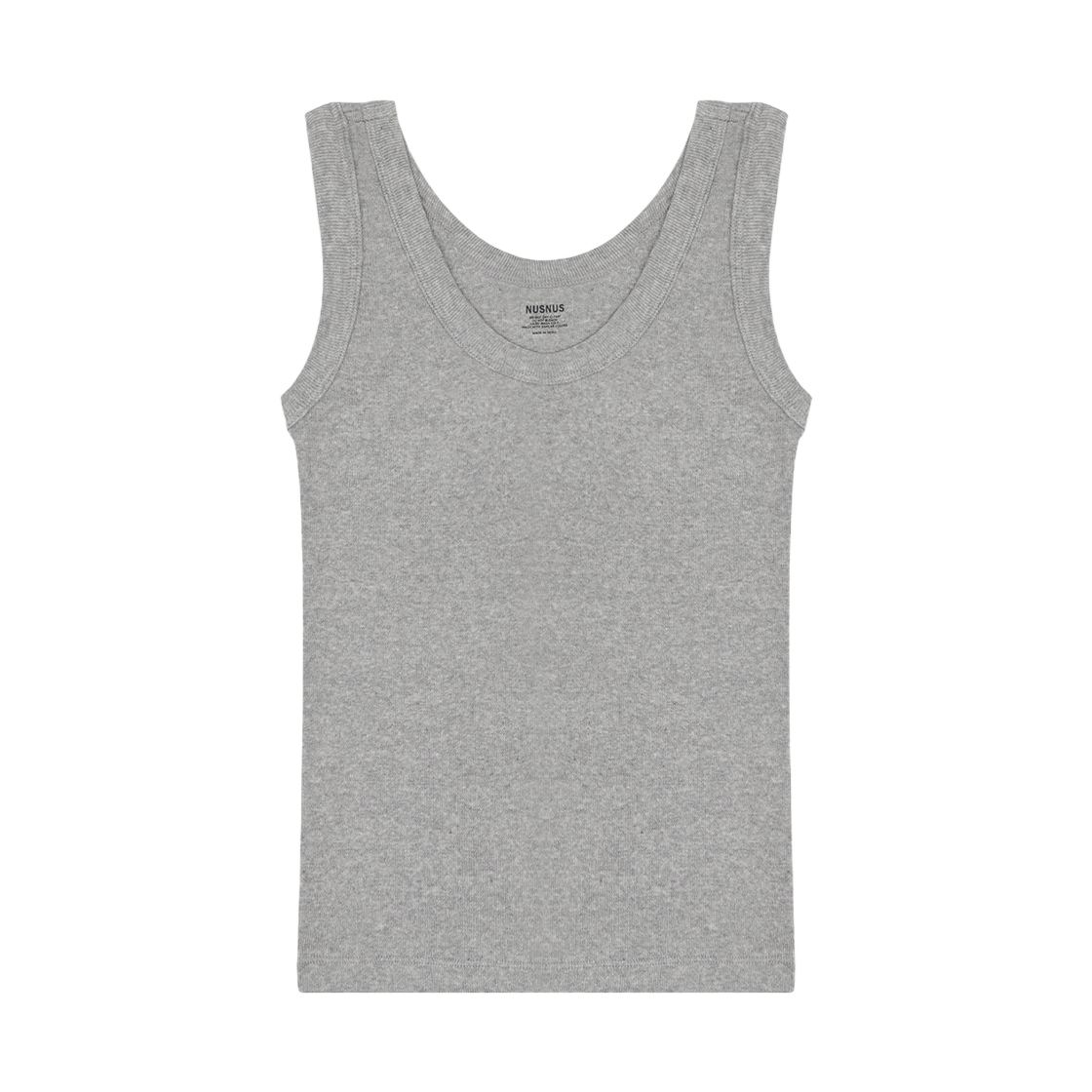 (W) 누스누스 파우더 슬리브리스 그레이((W) Nusnus Powder Sleeveless Gray)