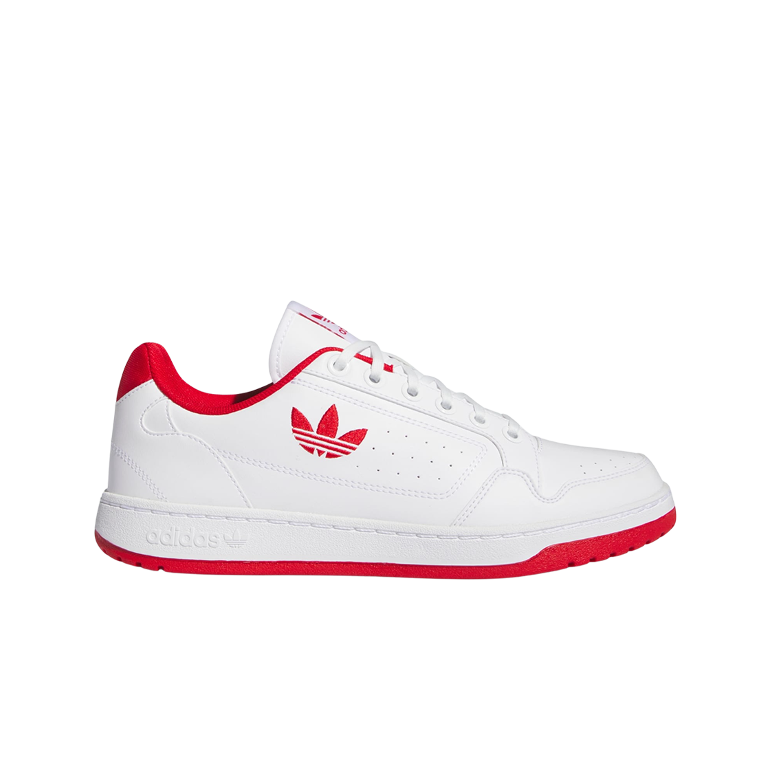 JI1894 Adidas NY 90 Cloud White Better Scarlet