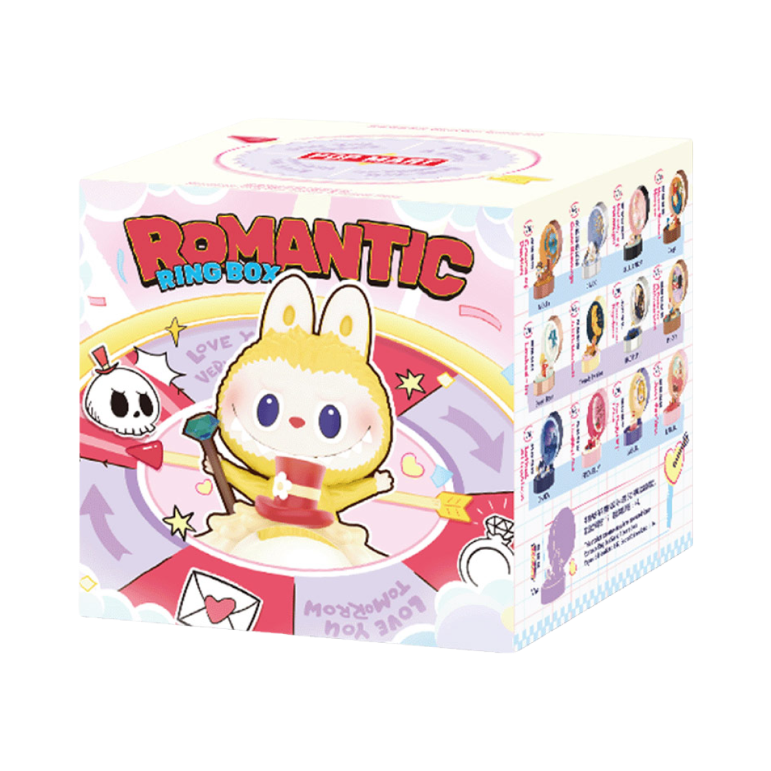 팝마트 로맨틱 링 박스 시리즈 4 씬 세트 미개봉 랜덤박스 (1개입)(Pop Mart Romantic Ring Box Series 4 Scene Sets Sealed Case (1 Blind Box)) - 1
