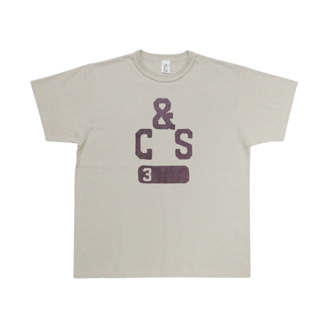 컬렉트 피시스 C&S 티셔츠 베이지(Collect Pieces C&S T-Shirt Beige)