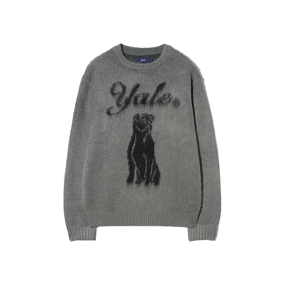 YEW1KT102AGR Yale Heritage Dan Brush Round Knit Grey