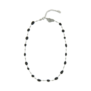 Riomeu Unbalance Black Quartz Necklace