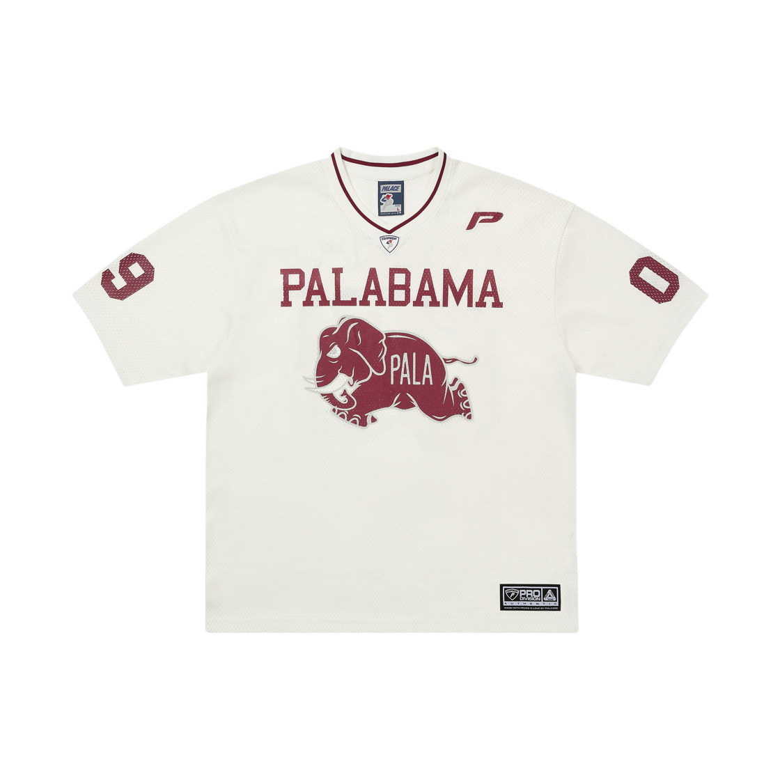 - Palace Palabama Mesh Jersey White - 25FW