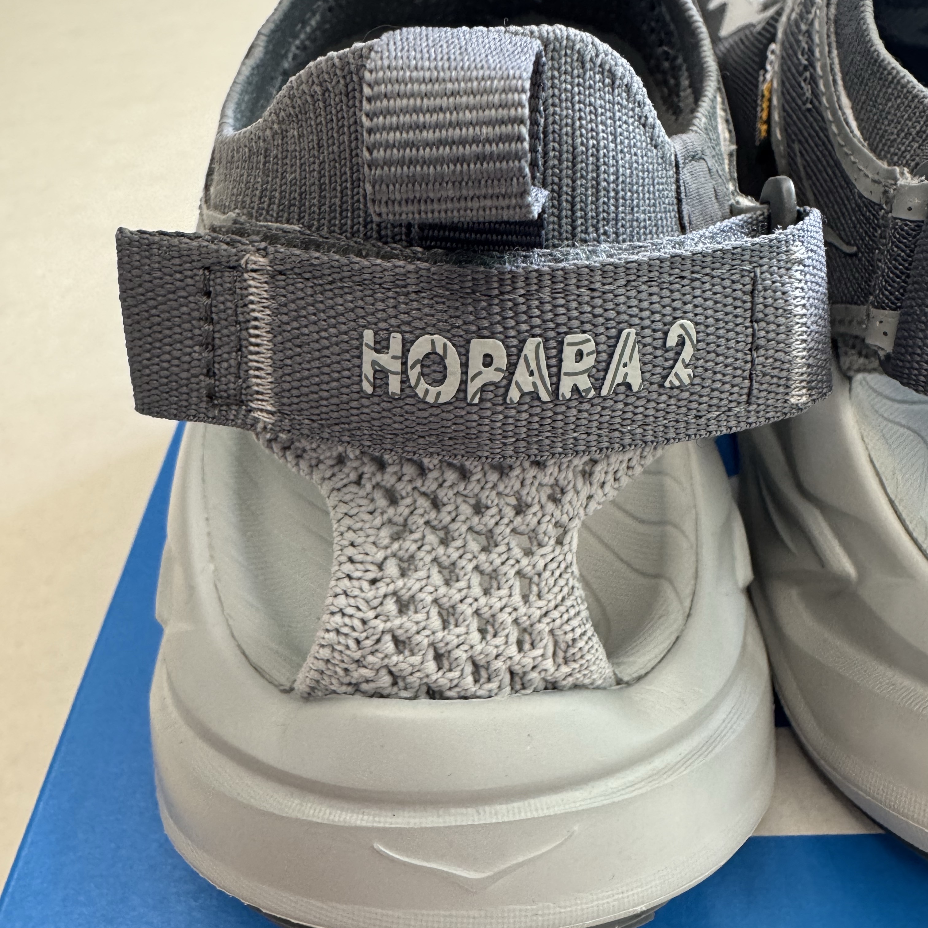 Hoka Hopara 2 Satellite Grey Stellar Grey 착용 스타일 - 6
