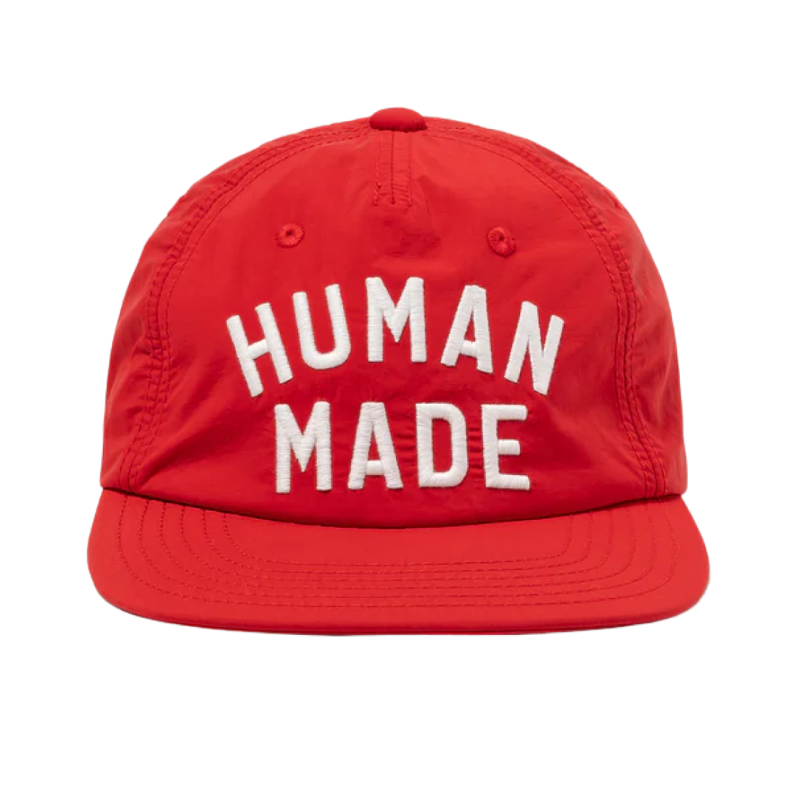 휴먼 메이드 5 패널 나일론 캡 레드 | Human Made | KREAM