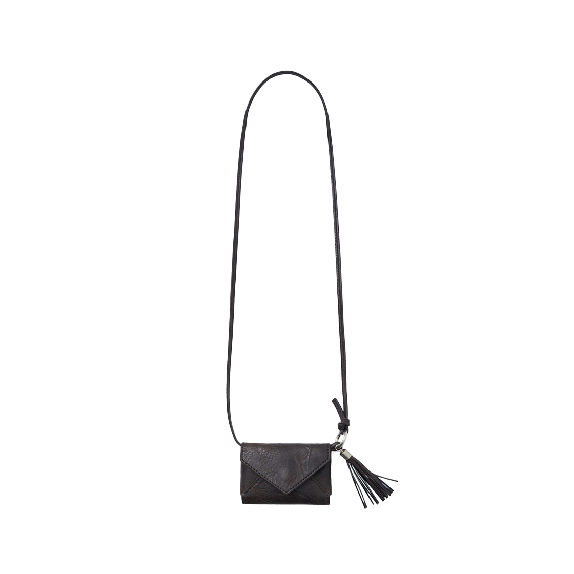 예일 태슬 레더 미니 크로스백_브라운(Yale Tassel Leather Mini Crossbody Bag Brown)