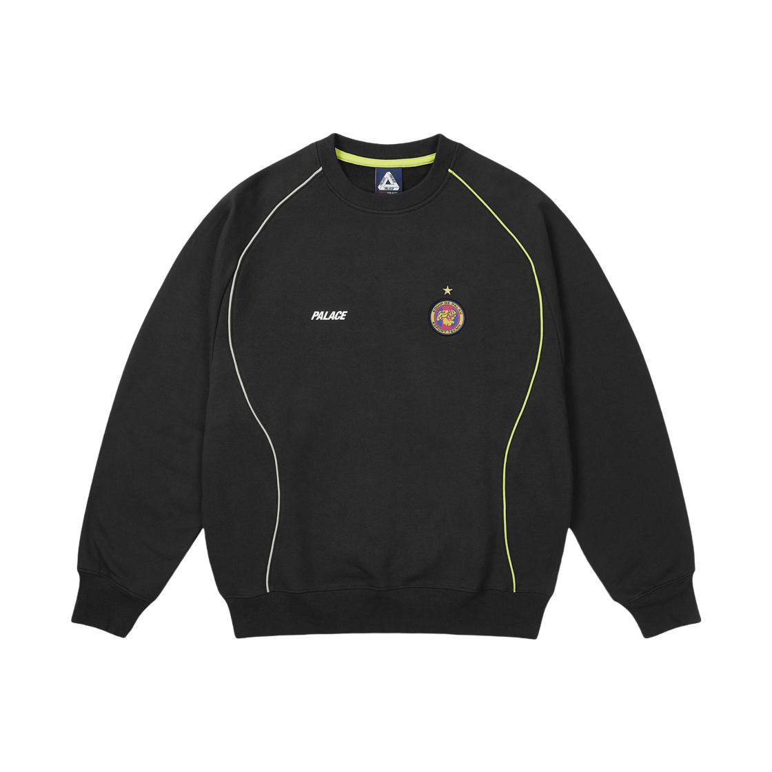 - Palace Pro Team Crew Black - 25FW