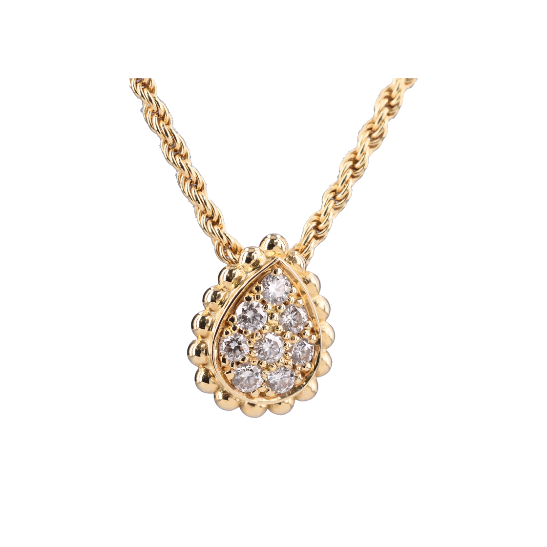 부쉐론 JPN00611 쎄뻥 보헴 펜던트 XS 모티브 18K 옐로우 골드 다이아몬드(Boucheron Serpent Boheme Pendant XS Motif 18K Yellow Gold Diamond) - 3