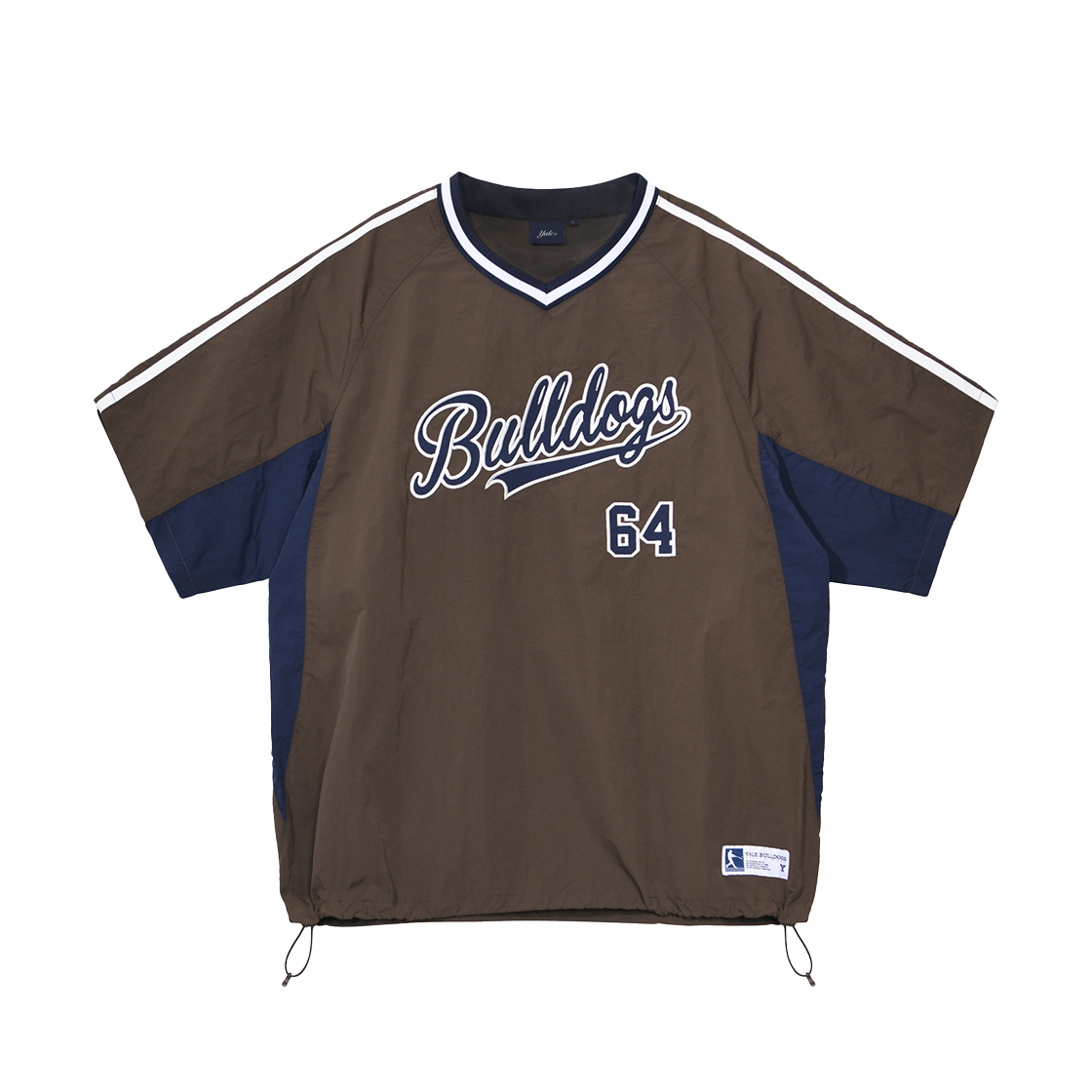 예일 베이스볼 나일론 숏슬리브 브라운(Yale Baseball Nylon Short Sleeve Brown)