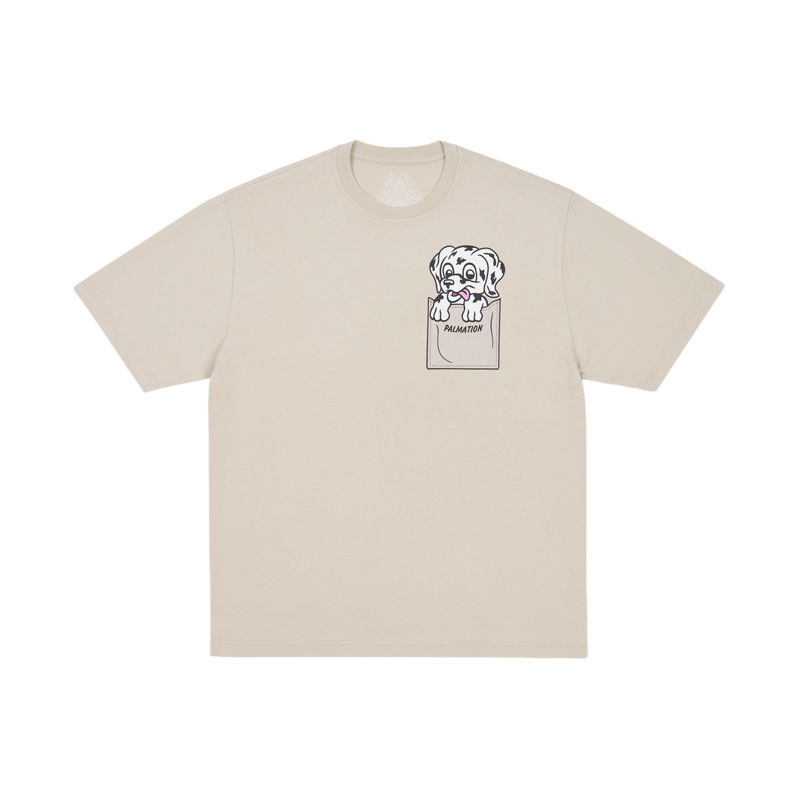- Palace Palmation T-Shirt Stoney Grey - 25FW