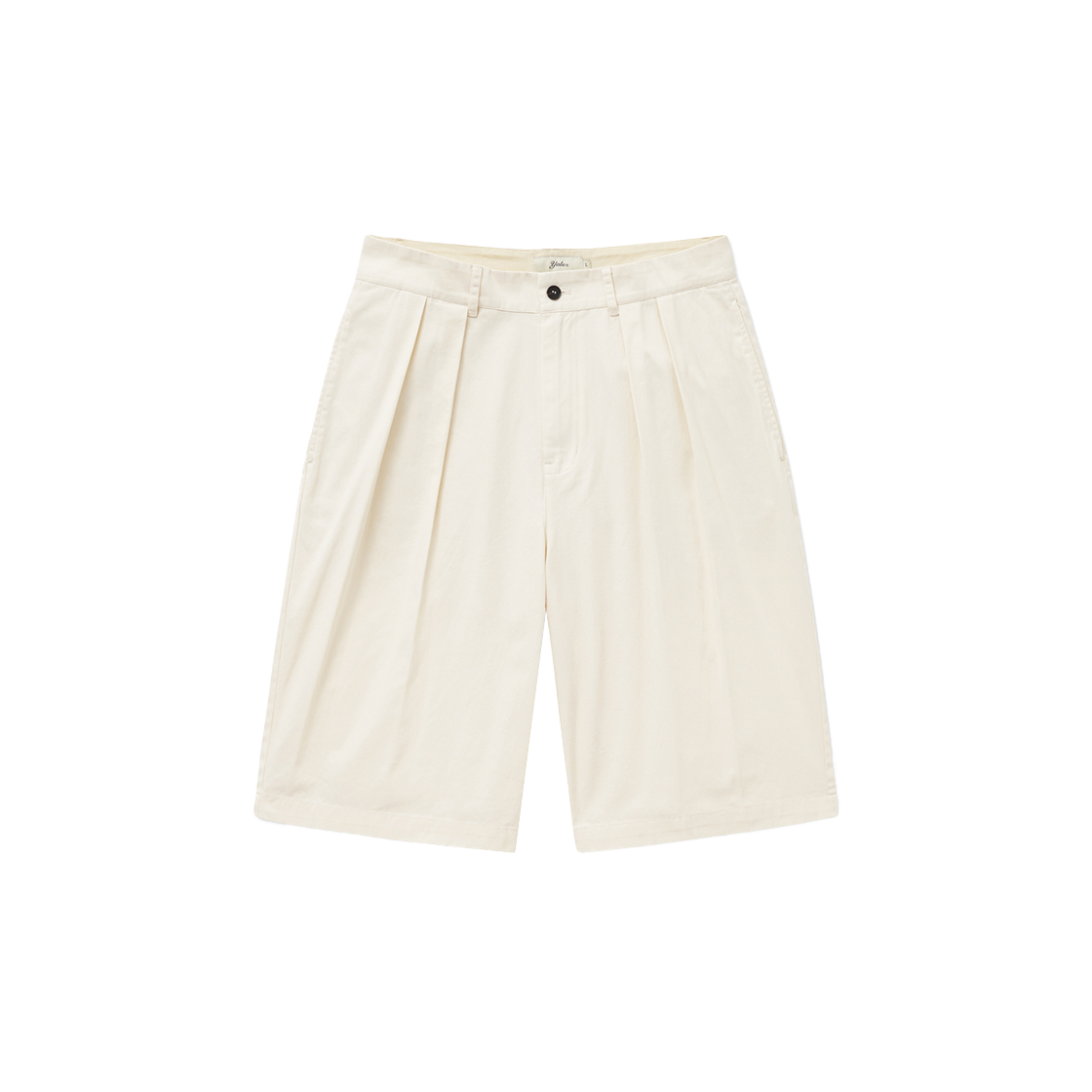 YFM1SO305AIV Yale Chino Bermuda Pants Ivory