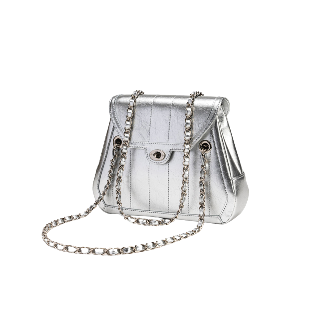 카디널 레드 아울로백 글로스 실버(Cardinal Red Owl-Ro Bag Gloss Silver)