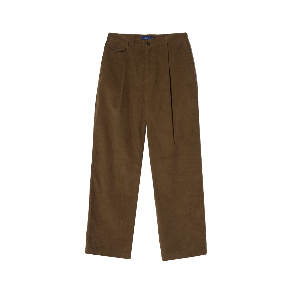 예일 클래식 코인 포켓 코듀로이 팬츠_브라운(Yale Classic Coin Pocket Corduroy Pants Brown)
