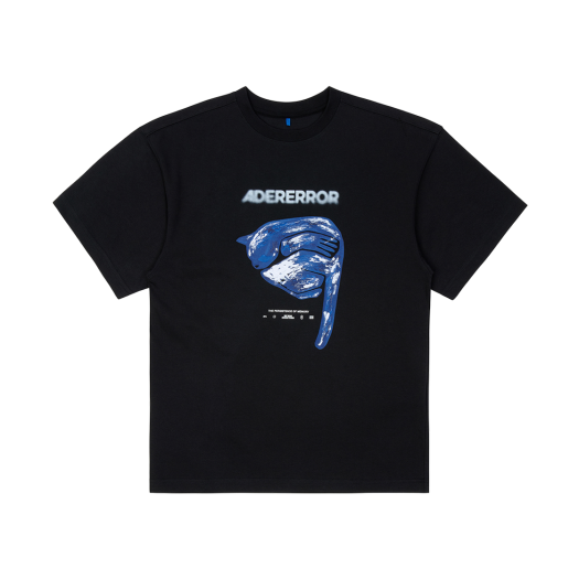 トップス ADERERROR Space 1.0 Hongdae T-ShirtBlack 아더에러 스페이스 1.0 홍대 티셔츠 블랙 | Ader Error | KREAM