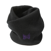 Needles Neck Warmer Merino Wool Black