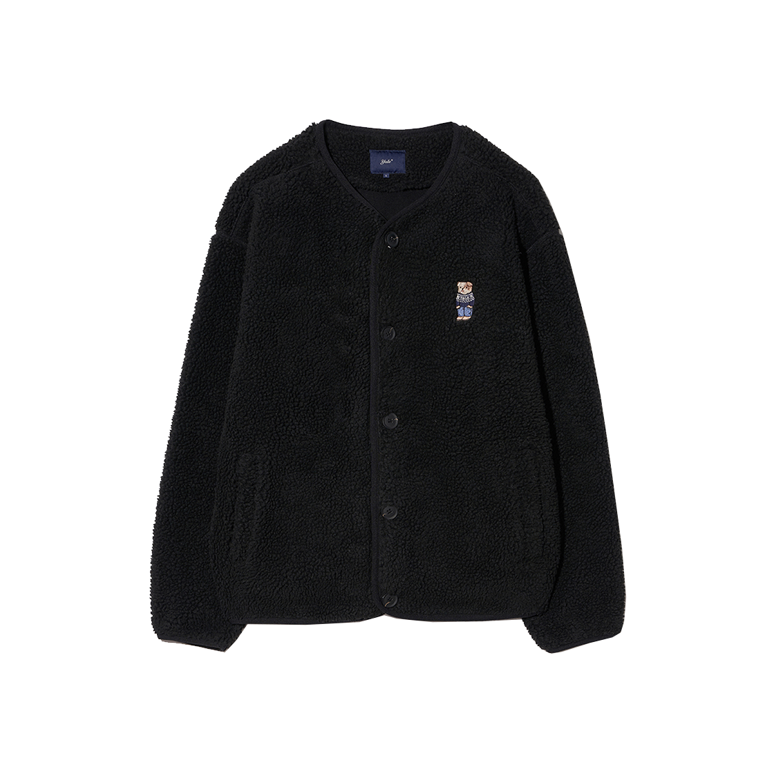 YEW1FJ301ABK Yale Nordic Dan Carless Boa Fleece Jacket Black