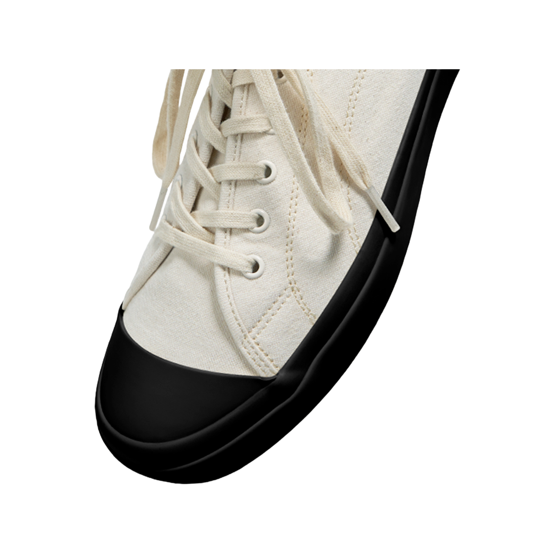 그라퍼리즈 마일드 슈즈 에크루 블랙(GRAPHERIES Mild Shoes Ecru Black) - 4