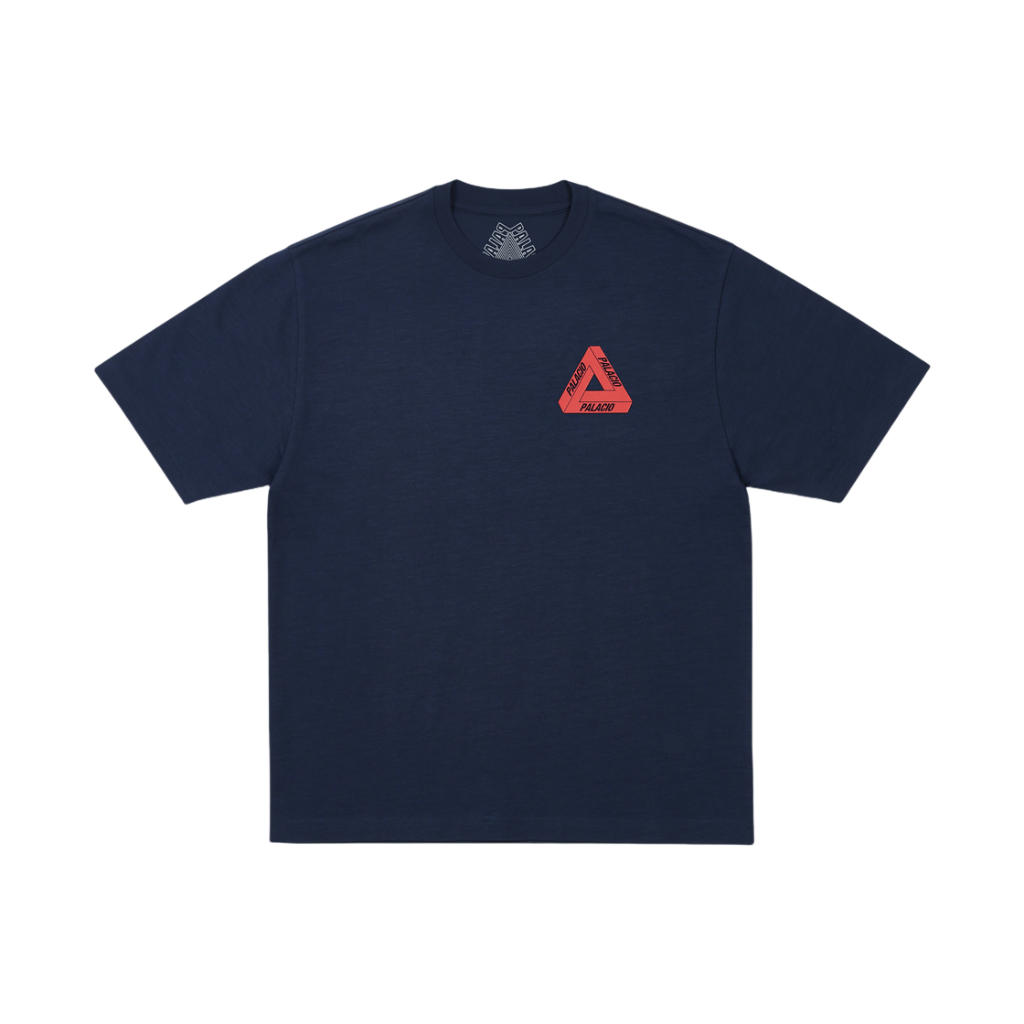 팔라스 트라이 링구얼 티셔츠 네이비 - 25FW(Palace Tri Lingual T-Shirt Navy - 25FW)