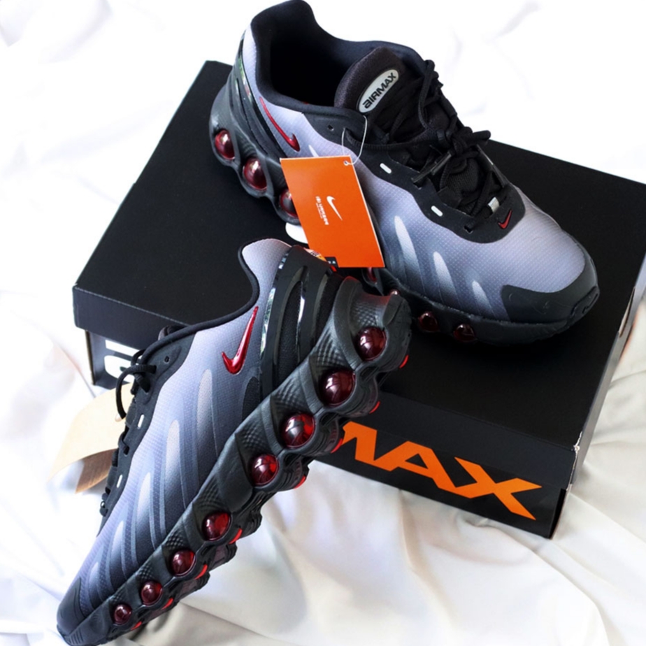Nike Air Max Dn8 Black Anthracite 착용 스타일 - 1