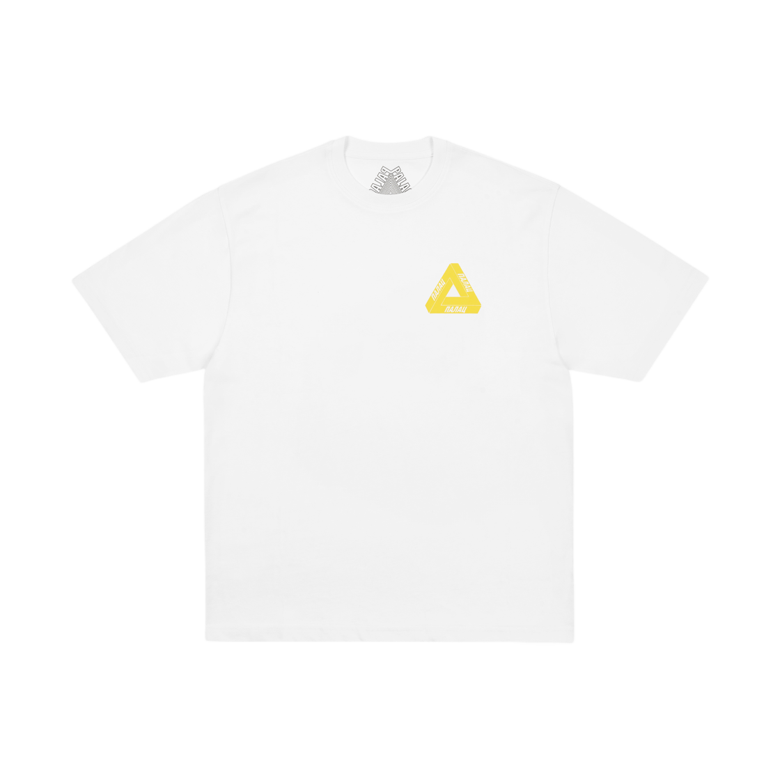 팔라스 트라이 링구얼 티셔츠 화이트 - 25FW(Palace Tri Lingual T-Shirt White - 25FW)