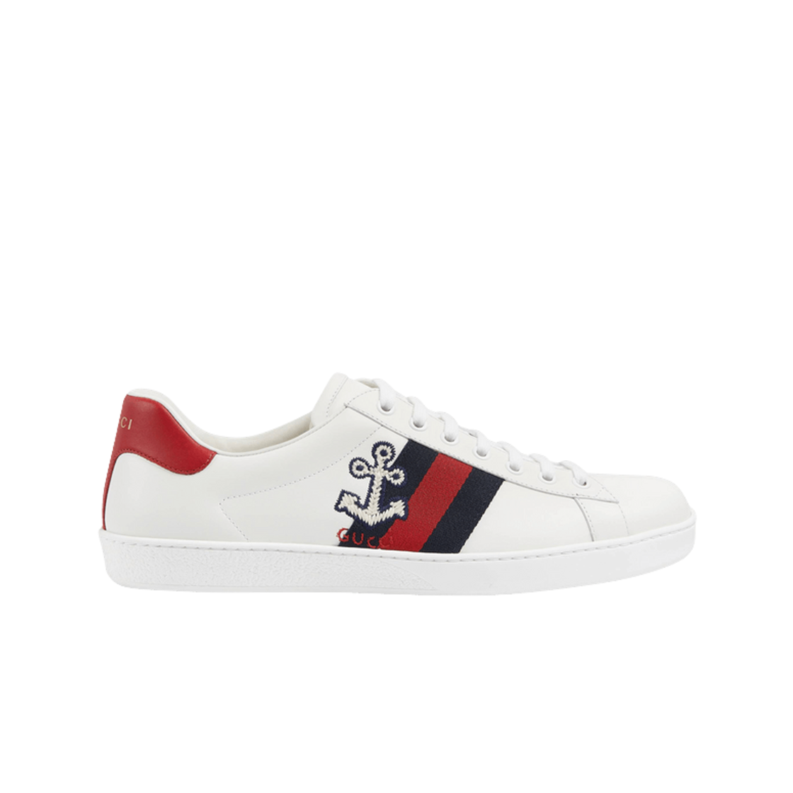 구찌 에이스 콜리플라워 스니커즈 화이트 레드(Gucci Ace Cauliflower Sneakers White Red) - 1