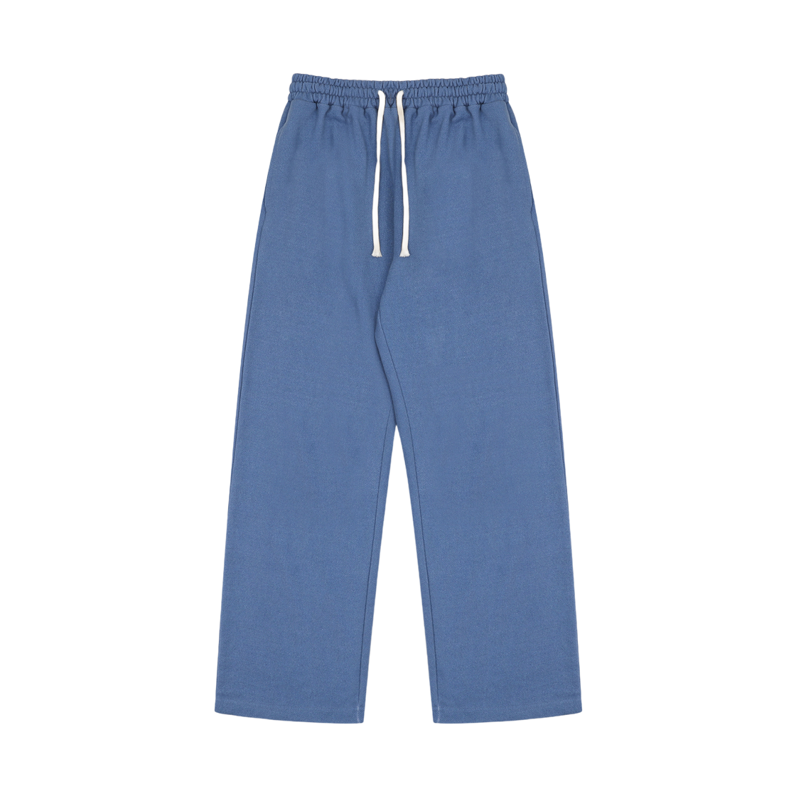 (W) 누스누스 릴렉스드 핏 팬츠 블루((W) Nusnus Relaxed Fit Pants Blue)
