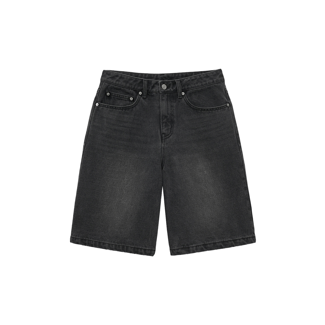 YFM1DP301ACH Yale Denim Bermuda Pants Charcoal