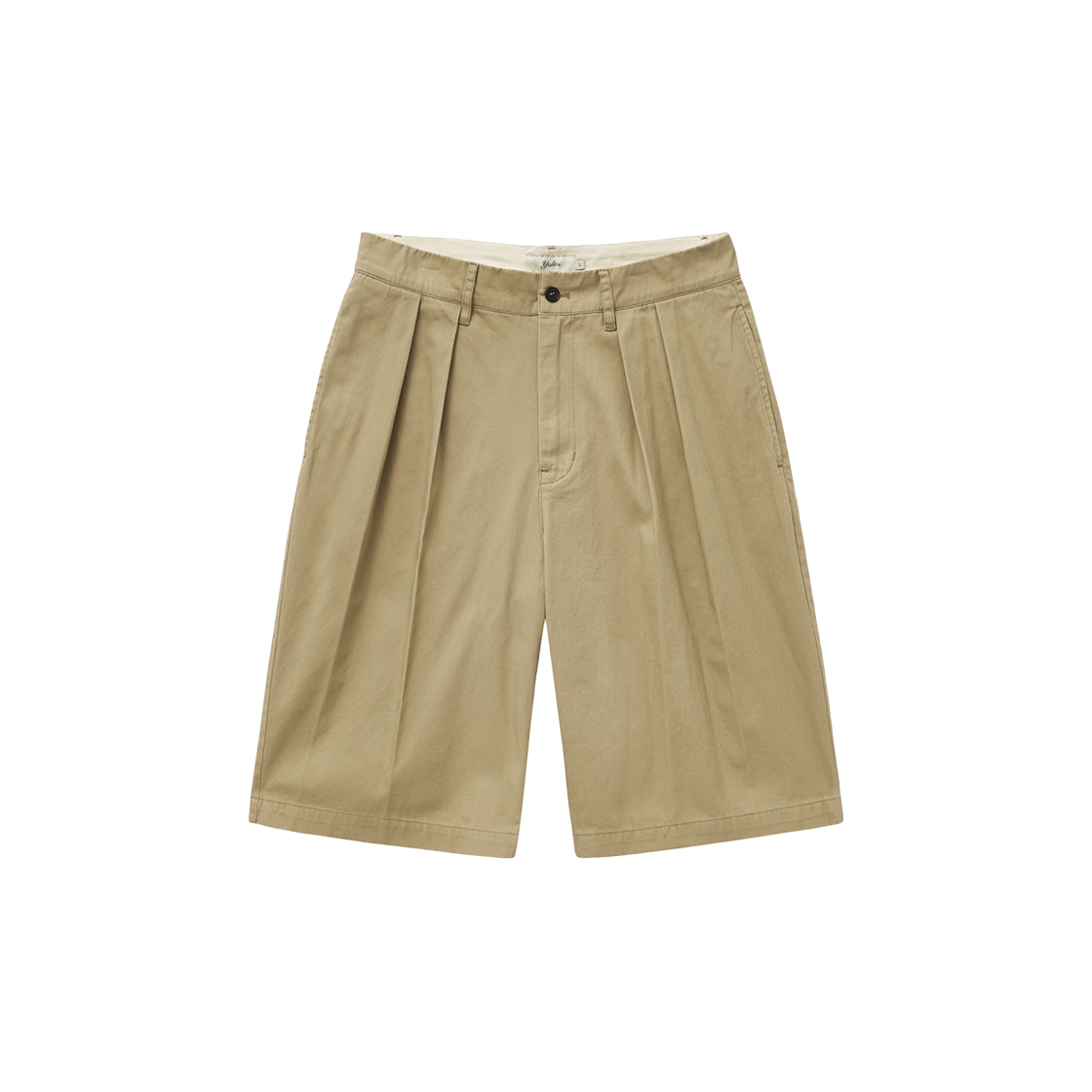 예일 치노 버뮤다 팬츠_베이지(Yale Chino Bermuda Pants Beige)