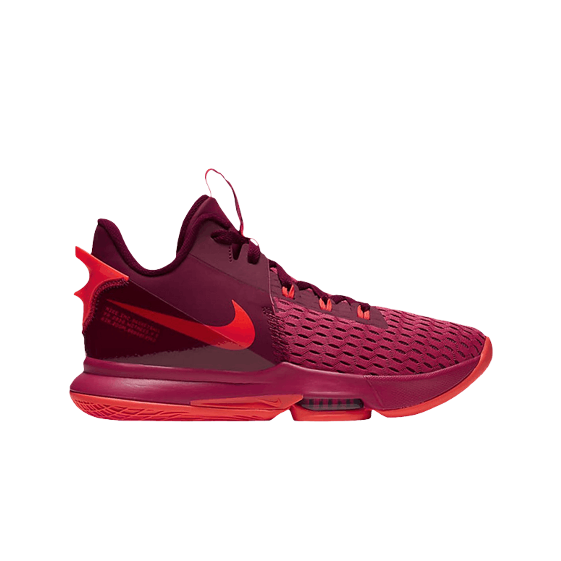 CQ9381-600 Nike LeBron Witness 5 Gym Red Team Red