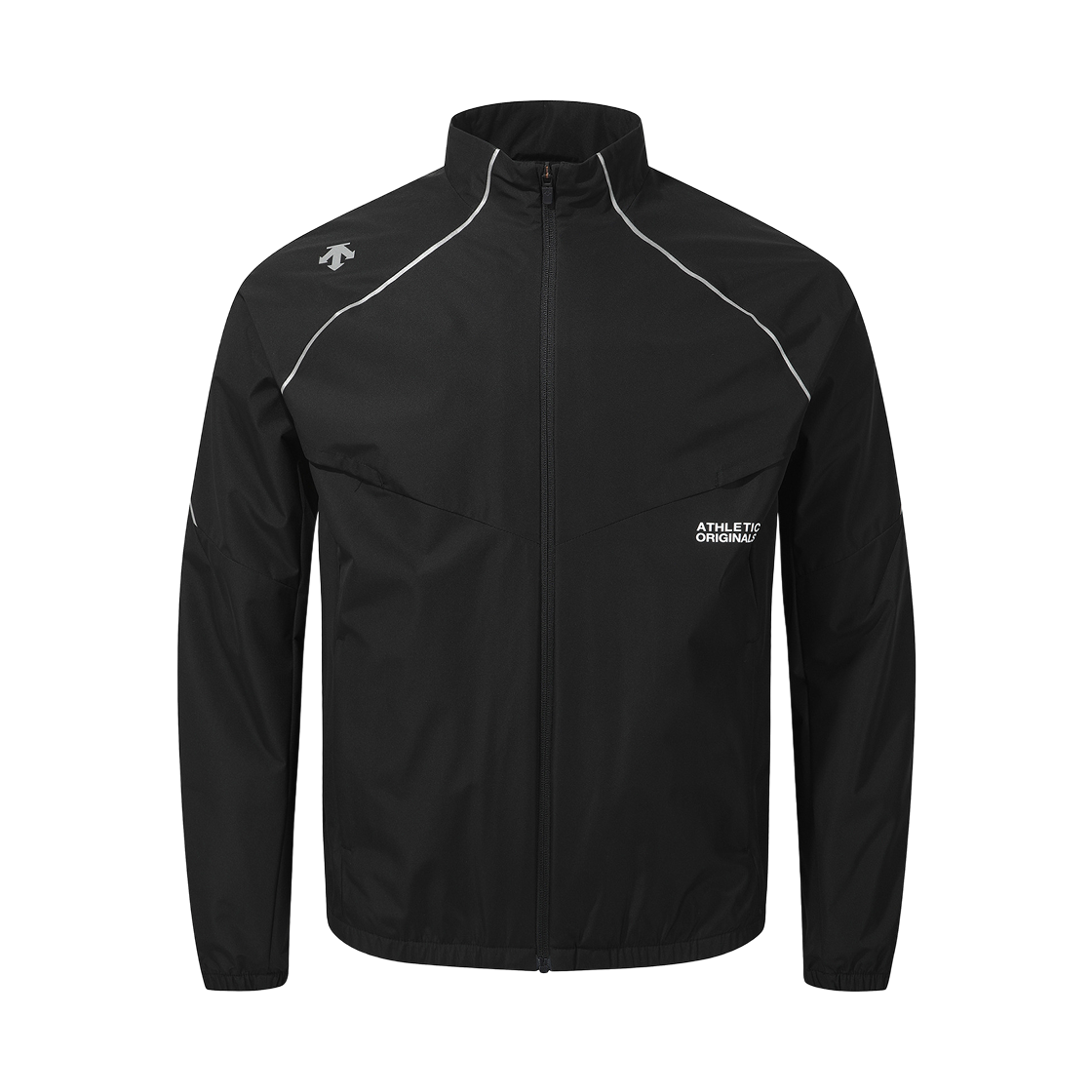 SQ321RWB84 Descente Running Mesh Wind Jacket Black
