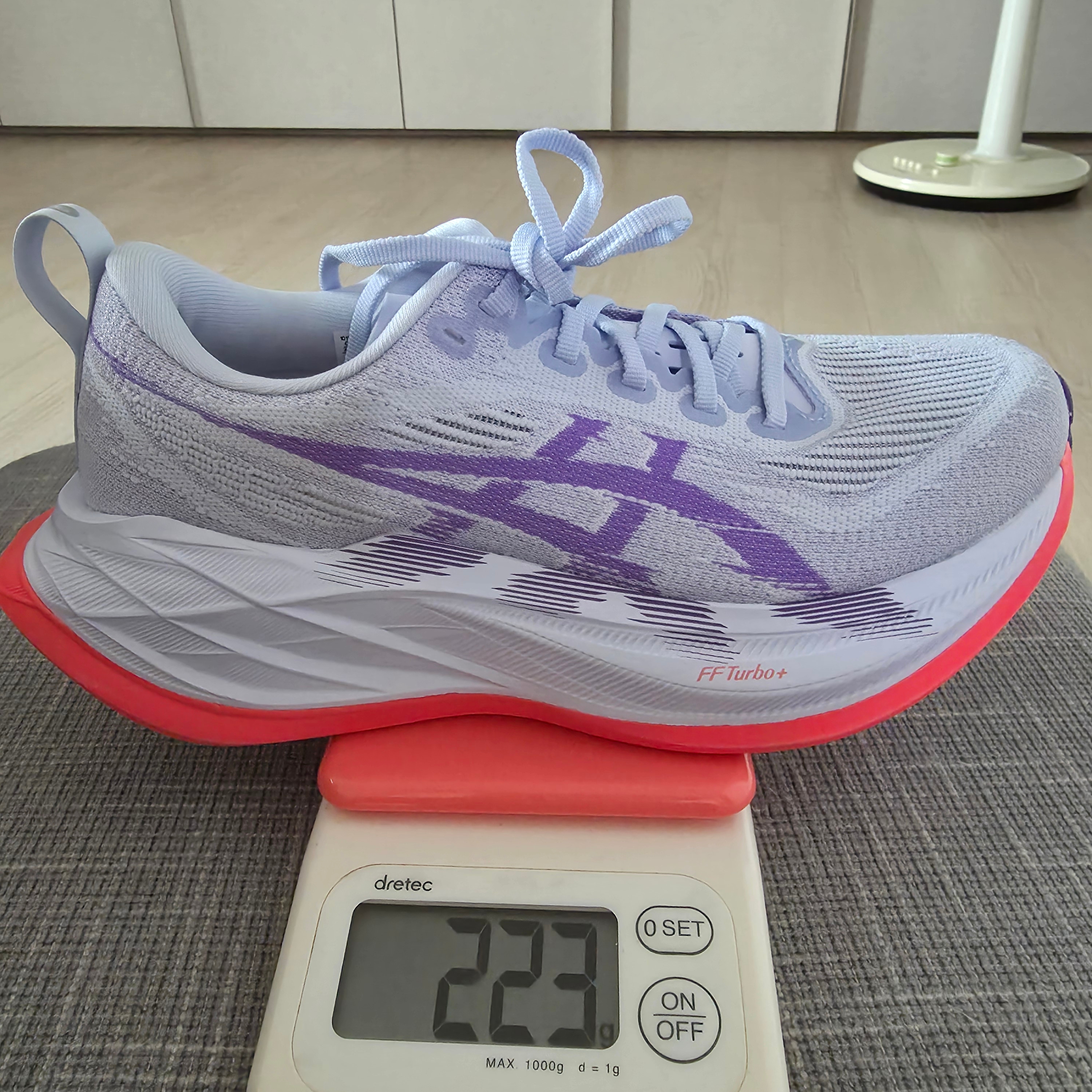 Asics Superblast 2 Blue Fade Edo Purple 착용 스타일 - 1