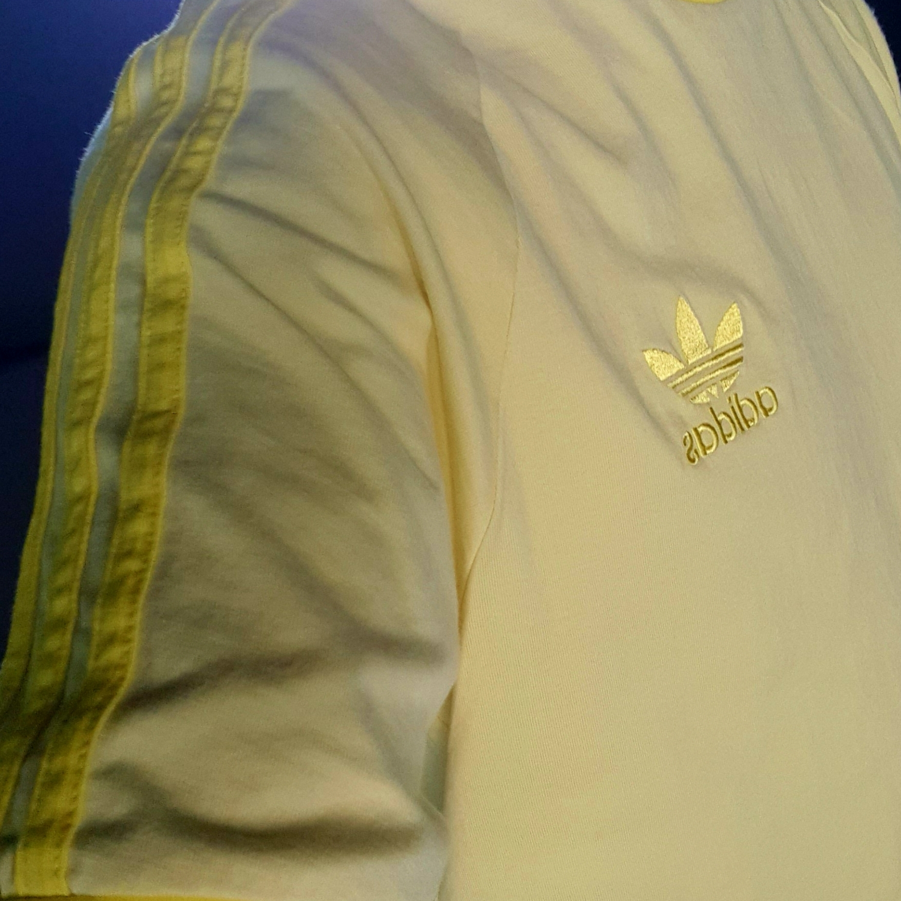 Adidas 3S T-Shirt Fox Brown - KR Sizing 착용 스타일