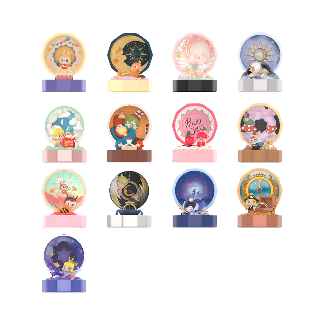 팝마트 로맨틱 링 박스 시리즈 4 씬 세트 미개봉 랜덤박스 (1개입)(Pop Mart Romantic Ring Box Series 4 Scene Sets Sealed Case (1 Blind Box)) - 2