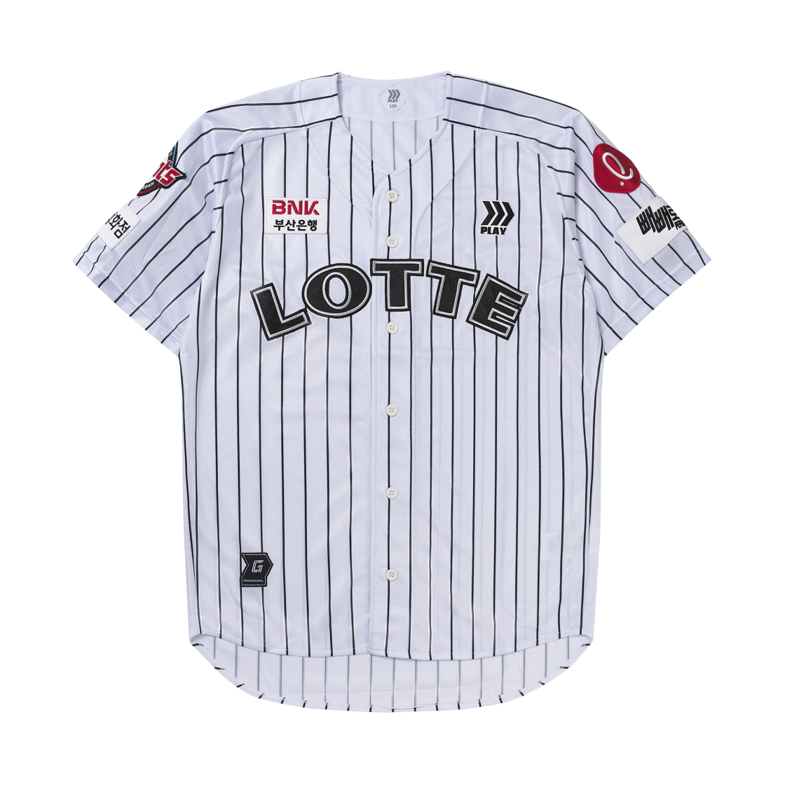 롯데 자이언츠 올드 스트라이프 프로페셔널 유니폼 멀티 (논 마킹 버전)(Lotte Giants Old Stripe Professional Uniform Multi (Non Marking Ver.))