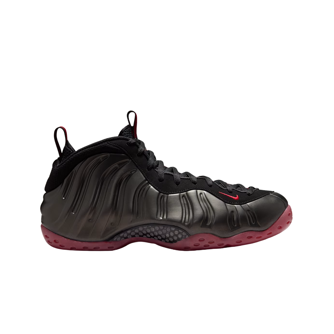 나이키 에어 폼포짓 원 블랙 앤 바시티 레드(Nike Air Foamposite One Black and Varsity Red)