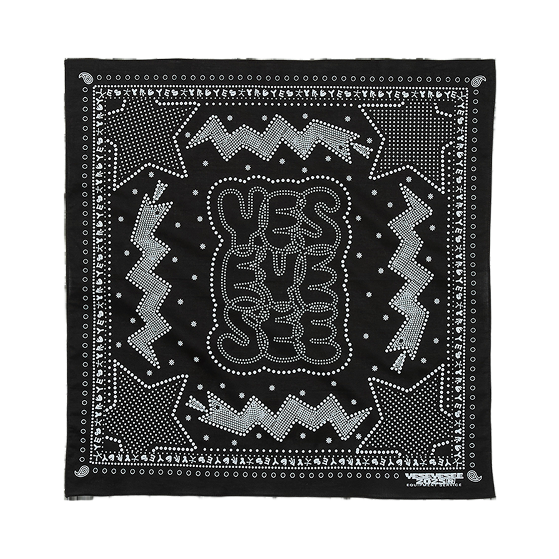 YS251XACBAH1BLK YESEYESEE C-Logo Bandana Black