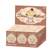 Pop Mart Dimoo Crush On Coffee Series Soft Faced Plush Keychain Sealed Case (6 Blind Boxes)