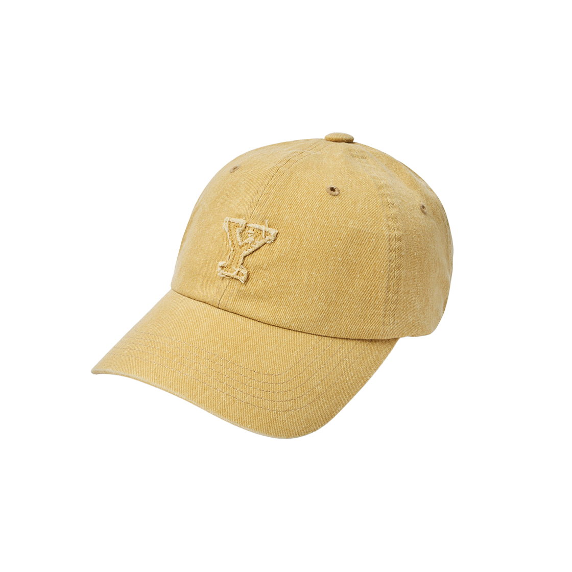 예일 Y로고 피그먼트 워싱 볼캡_옐로우(Yale Y Logo Pigment Washing Ball Cap Yellow)
