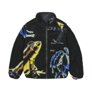 Palace Frogger Reversible Fleece Black - 25FW