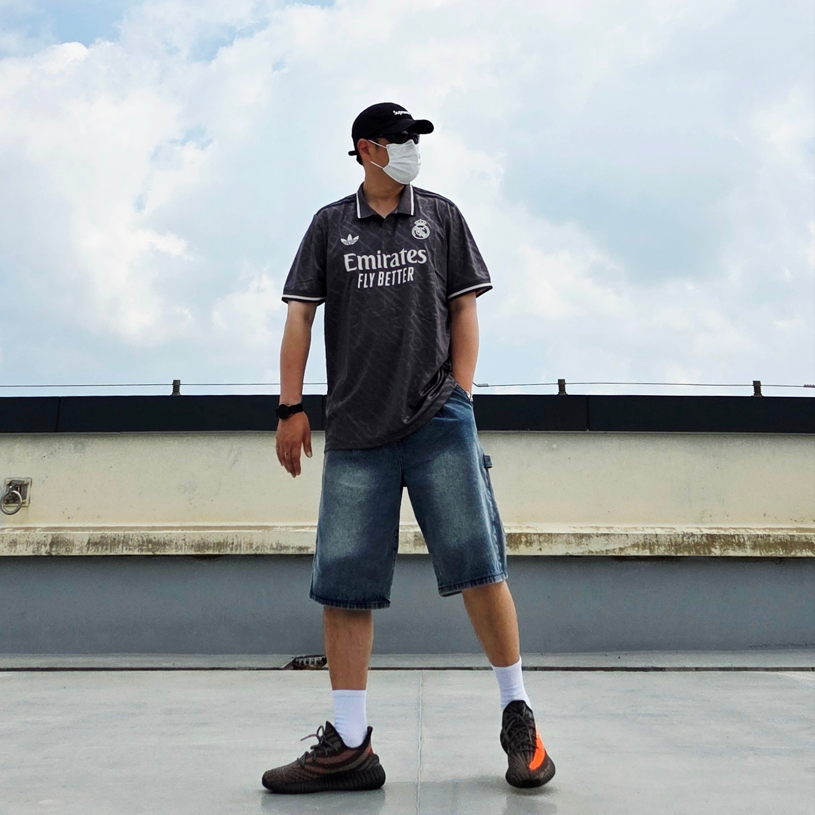 Adidas Real Madrid 2024/25 3rd Jersey Charcoal - KR Sizing (Non Marking Ver.), Diesel Dx1535 Stainless Steel Bracelet Silver 착용 스타일 - 2