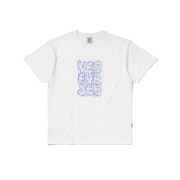 YESEYESEE C-Logo Dot Tee White