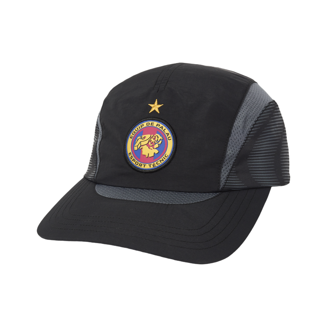 팔라스 프로 팀 쉘 6-패널 블랙 - 25FW(Palace Pro Team Shell 6-Panel Black - 25FW)