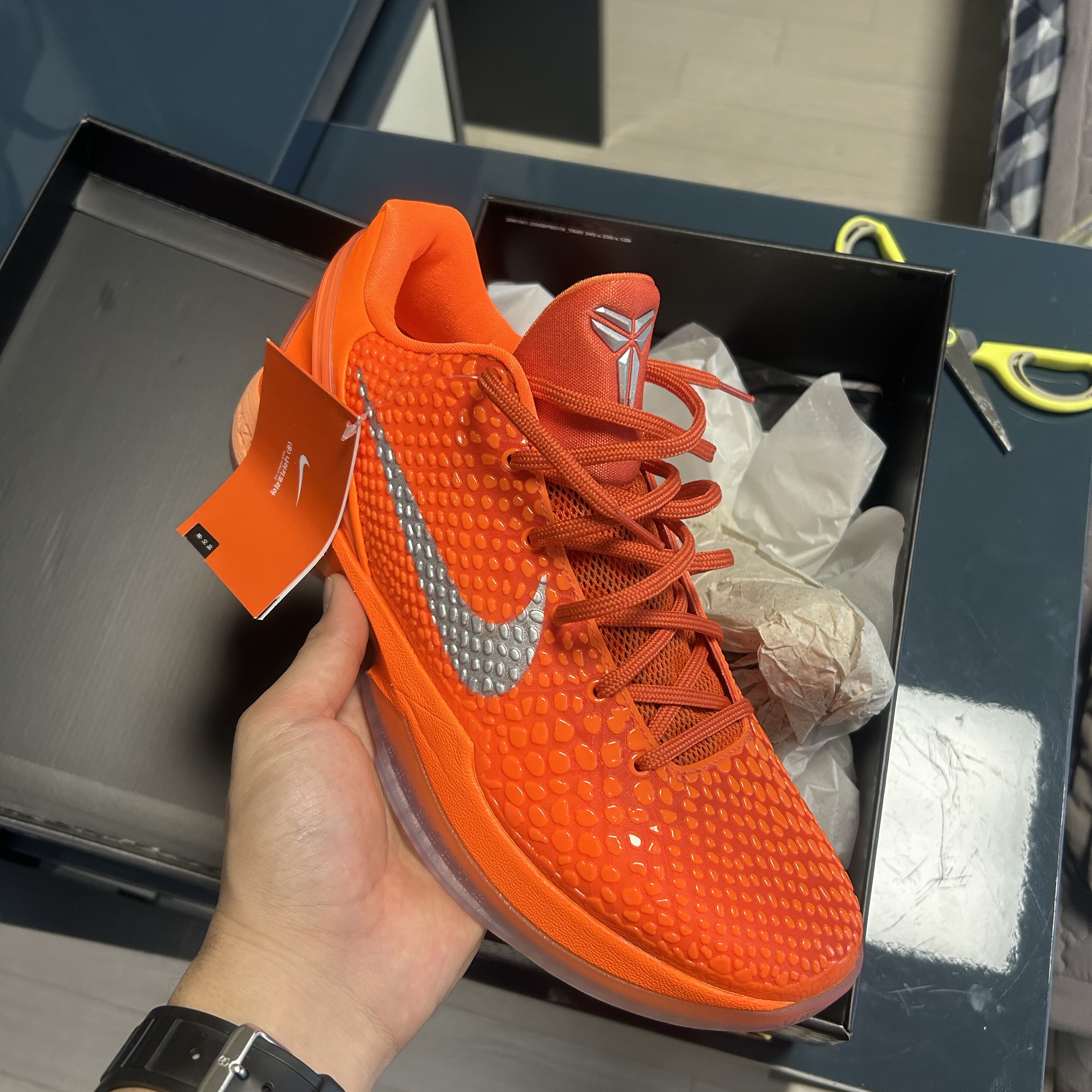 Nike Kobe 6 Protro Total Orange 착용 스타일