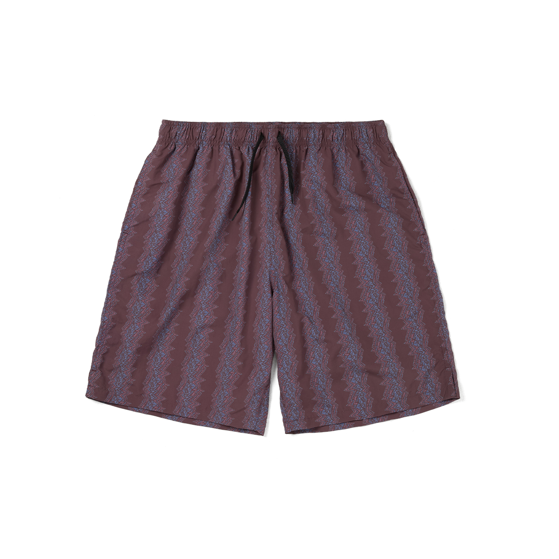 YS251WSONSH1BRK YESEYESEE SN Scribbling Nylon Shorts Brick