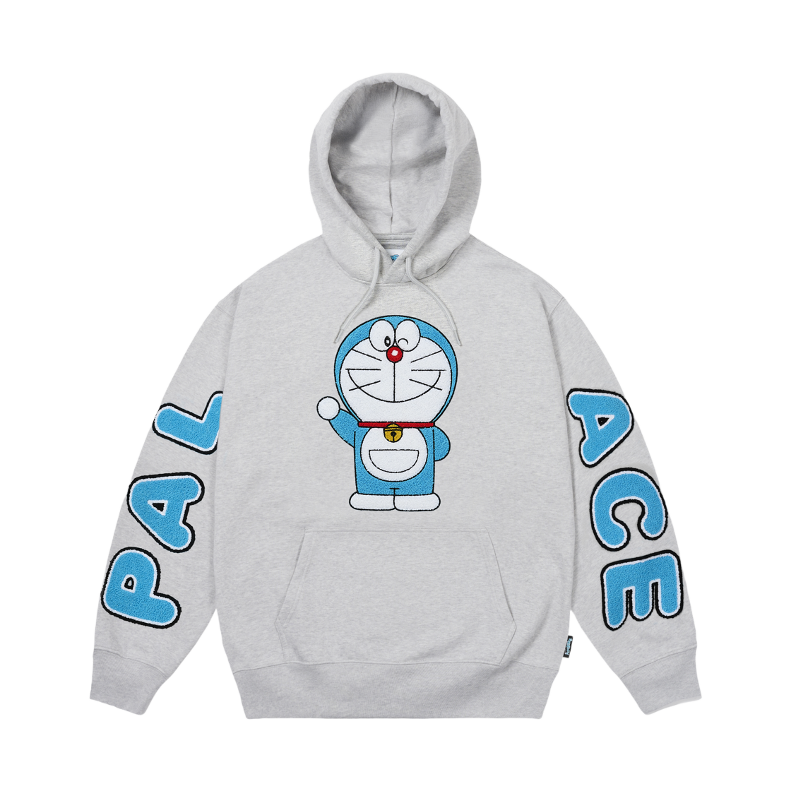 팔라스 x 도라에몽 후드 그레이 말 - 25FW(Palace x Doraemon Hood Grey Marl - 25FW)