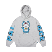 Palace x Doraemon Hood Grey Marl - 25FW