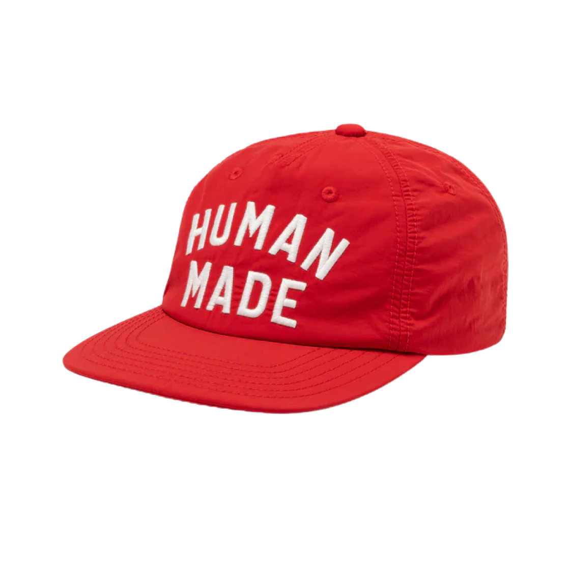 휴먼 메이드 5 패널 나일론 캡 레드(Human Made 5 Panel Nylon Cap Red)